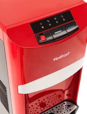 Кулер для воды HotFrost 45A red с нижней загрузкой бутыли